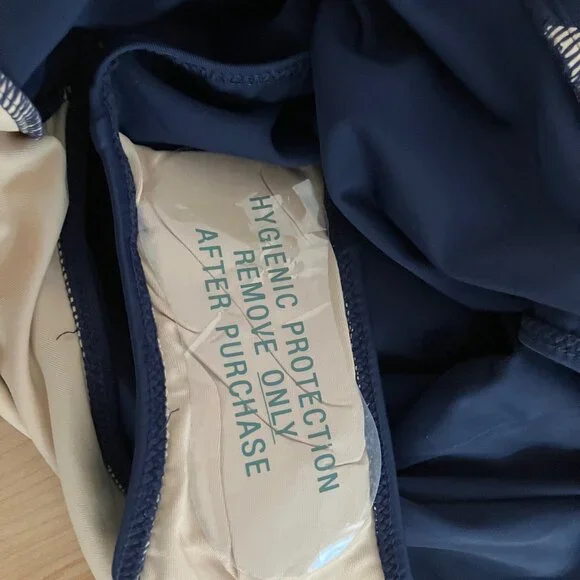 NEW Summersalt Sidestroke One Piece Swimsuit Deep Navy Womens Size 6 - Picture 7 of 9